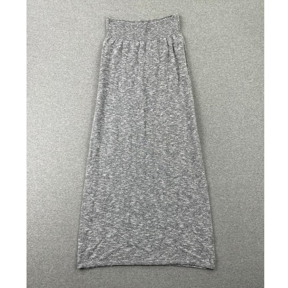 NWOT Free People Free-est Isabella Sweater Maxi Skirt Size XS Gray Linen Cotton - Picture 4 of 12
